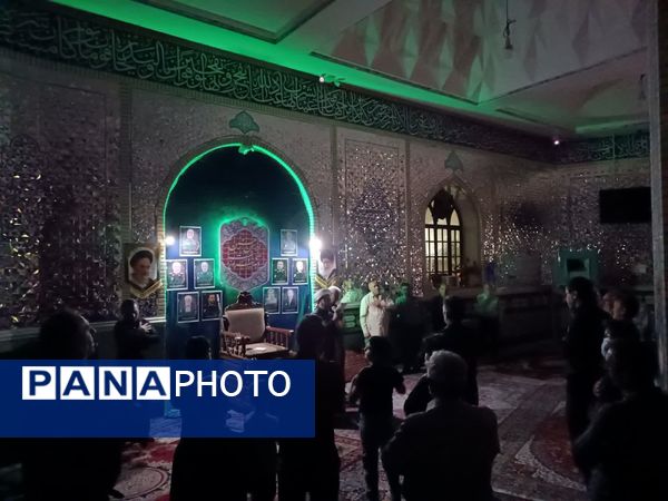 مراسم عزاداری شب هفتم محرم در نیشابور