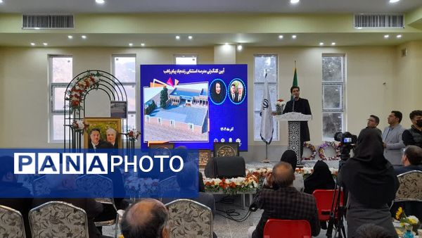 کلنگ نخستین مدرسه زنده‌یاد پیام راهب در قمصر به زمین زده شد