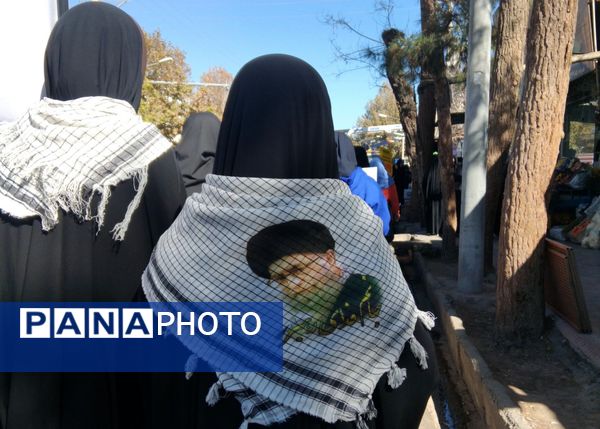 راهپیمایی ۱۳ آبان ماه در شهرستان خلیل‌آباد 