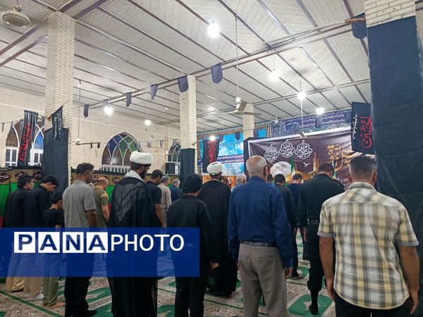 سوگ خورشید خراسان در حاجی‌آباد عزاداری شهادت امام رضا(ع)