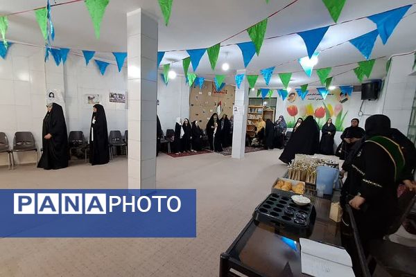 مراسم یاد بود شهدای خانم هشت سال دفاع مقدس در شهرستان رباط کریم