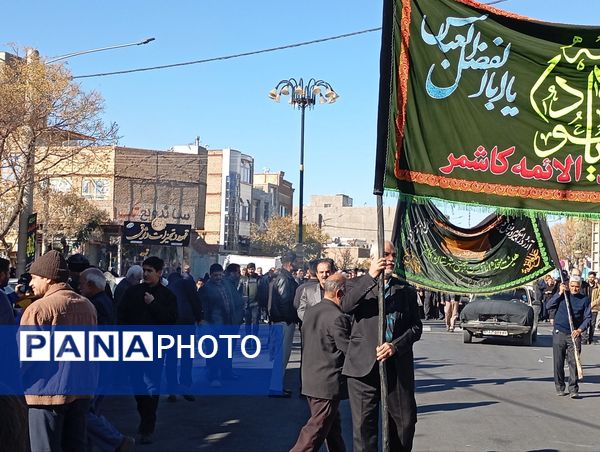 مراسم عزاداری شهادت حضرت فاطمه(س) در کاشمر