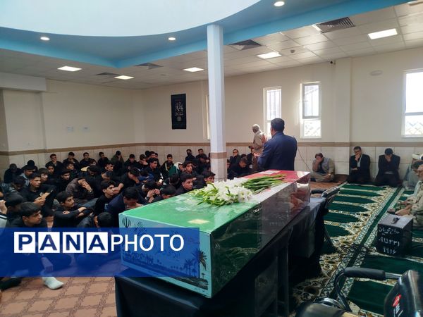 تشییع پیکر مطهر مهمانی متفاوت در زاوه