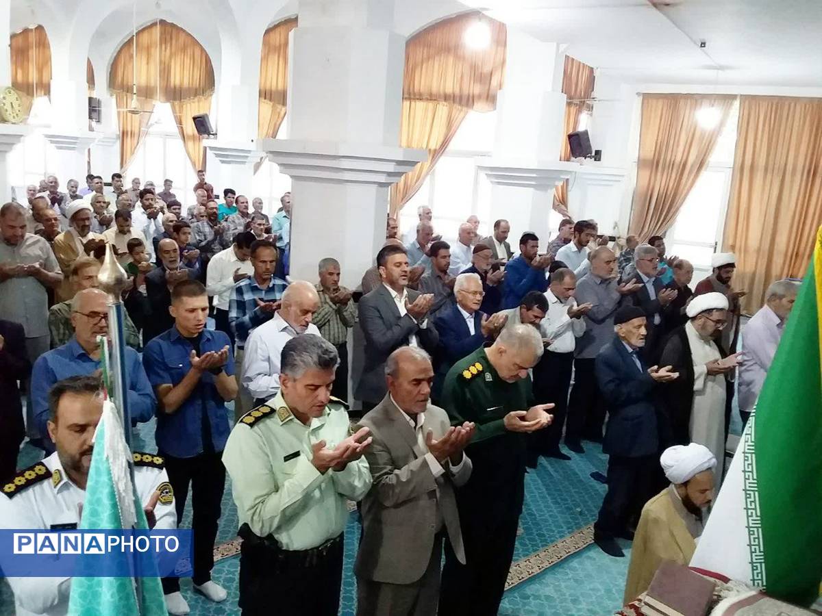 نماز عید سعید قربان در شهرستان خلیل آباد