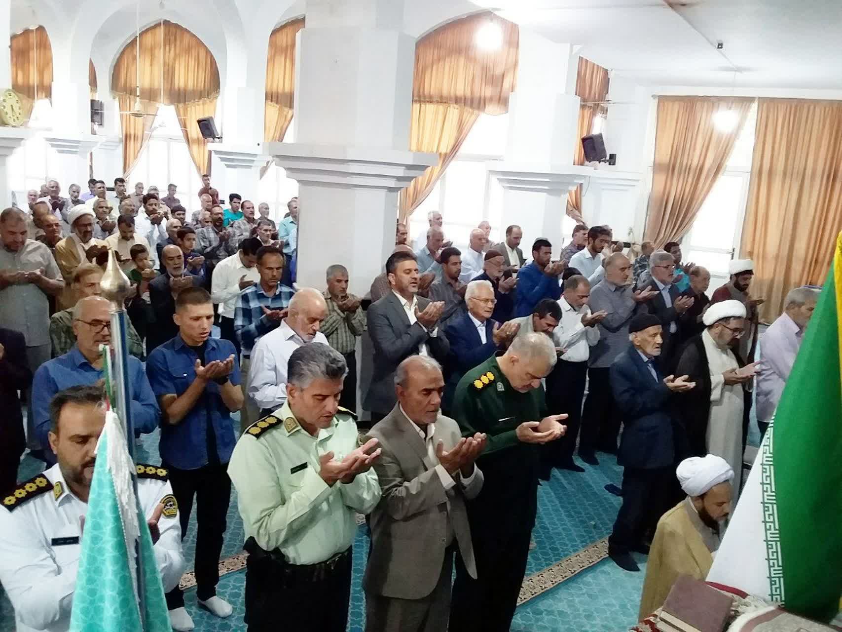 نماز عید سعید قربان در شهرستان خلیل آباد 