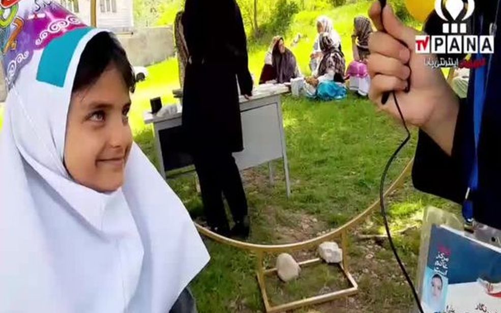 برگزاری جشن الفبای دانش آموزان کلاس اول در مدرسه رقیه روستای بزرگ لرد منطقه شاهرود