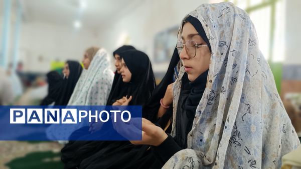 اعتکاف دانش آموزی در شهرستان دیشموک