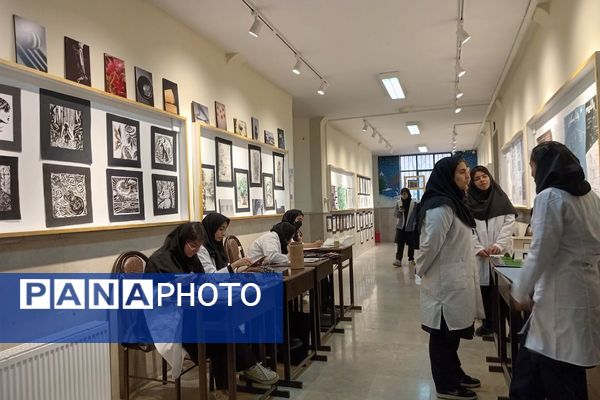 بازدید از هنرستان آفرینش پردیس