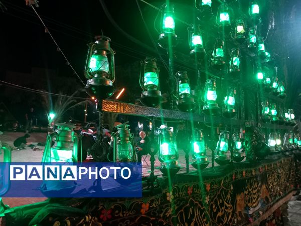 برگزاری مراسم شب تاسوعای حسینی