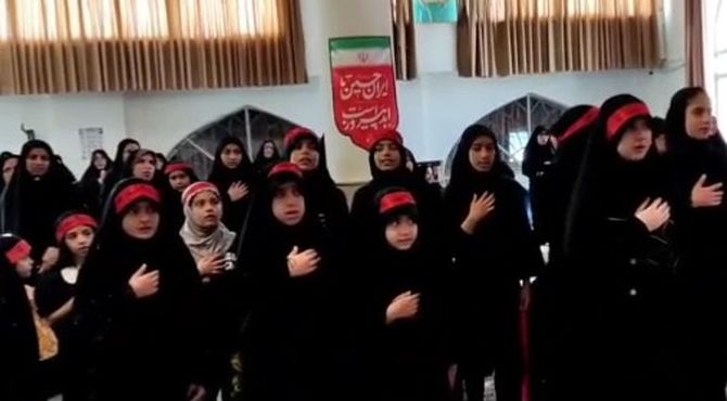  مراسم حضرت رقیه (س) در آستان مقدس امامزاده هفده تن گلپایگان
