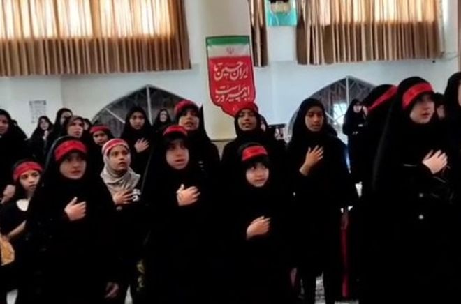  مراسم حضرت رقیه (س) در آستان مقدس امامزاده هفده تن گلپایگان