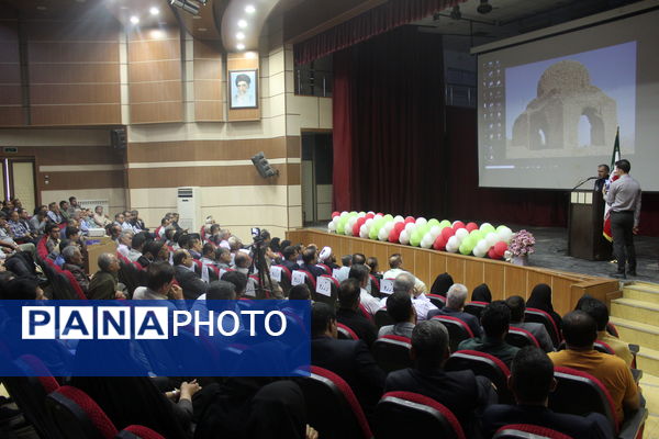 مراسم تودیع و معارفه فرماندار شهرستان فراشبند