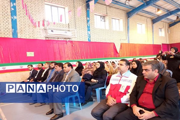 آیین اختتامیه کانون یاریگران زندگی در دبستان آزاده بهبهان