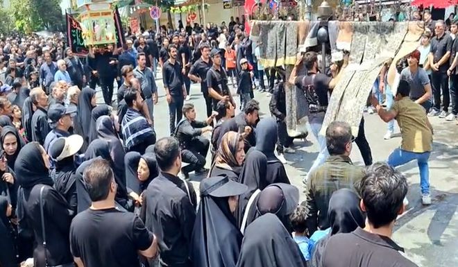 نجف‌آباد در سوگ سیدالشهدا(ع)