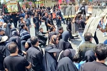 نجف‌آباد در سوگ سیدالشهدا(ع)