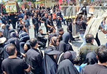 نجف‌آباد در سوگ سیدالشهدا(ع)