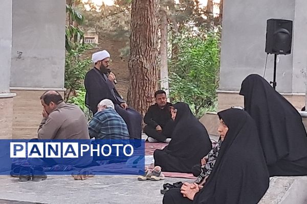 مراسم شهادت امام محمد باقر (ع) درکنار شهدای گمنام پارک وحدت آشخانه