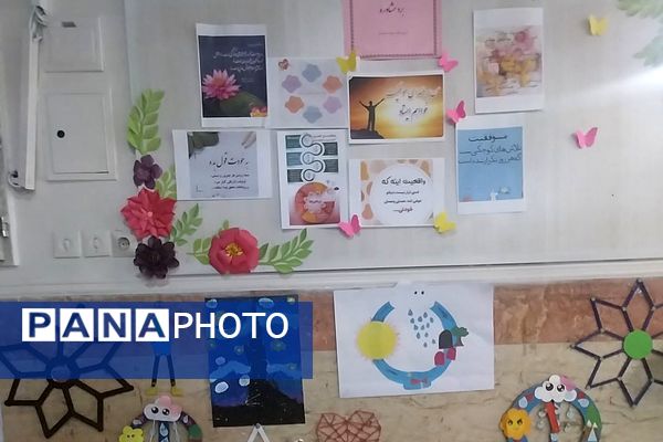نمایشگاه دست سازه های دانش‌آموزی در دبستان شهید مجید مجیدی ناحیه دو شهرری 