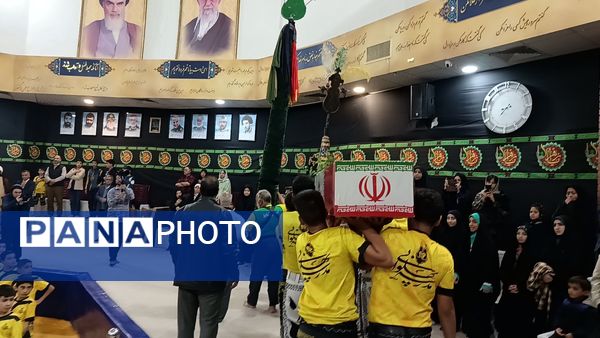 تشییع پیکر شهید گمنام در نیشابور