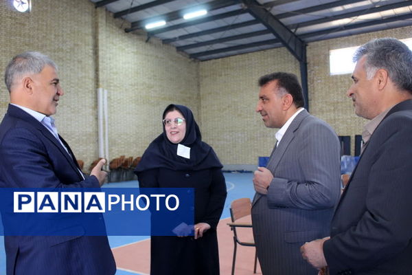 بازدید نماینده مردم بویراحمد، دنا و مارگون در مجلس شورای اسلامی از حوزه‌های امتحانات نهایی