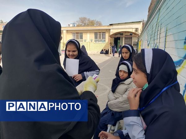 وارنیش فلوراید برای دانش آموزان دبستان ناهید نخودی 