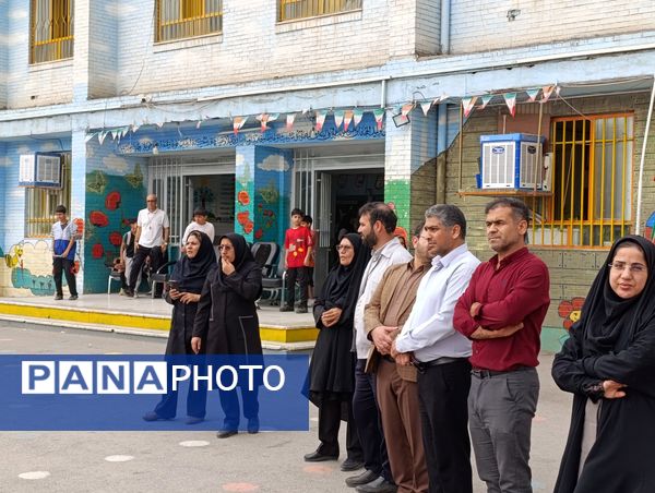 مانور دانش آموزان دبستان پسرانه حضرت صاحب الزمان (عج)