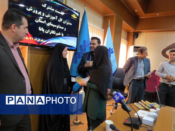 گردهمایی خبرنگاران پانا در مرکز صدا و سیمای خراسان شمالی