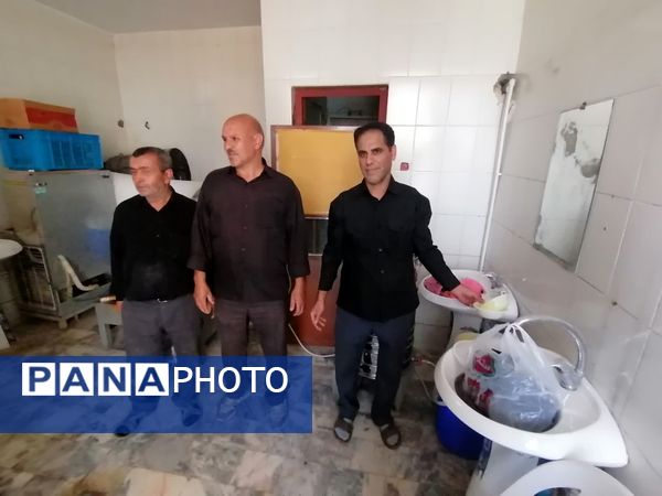 برپایی موکب عاشورایی اربعین حسینی در شیروان