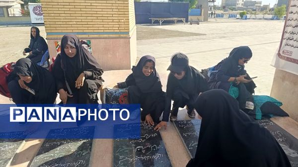 اعزام بیش از ۸۰ دانش‌آموز دختر از لیردف و جاسک به مناطق عملیاتی جنوب