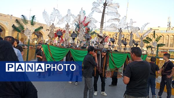 حال و هوای مشهد مقدس در قاب پانای لردگان