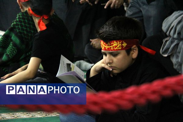 مراسم سوگواری احلی من العسل در شهرکرد