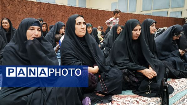  مراسم باشکوه عزاداری شب هفتم محرم در شهرستان مارگون