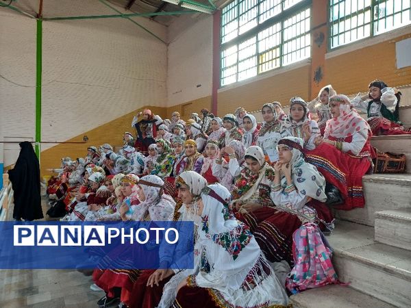 برگزاری جشنواره طرح دختران آفتاب ایران در شیروان