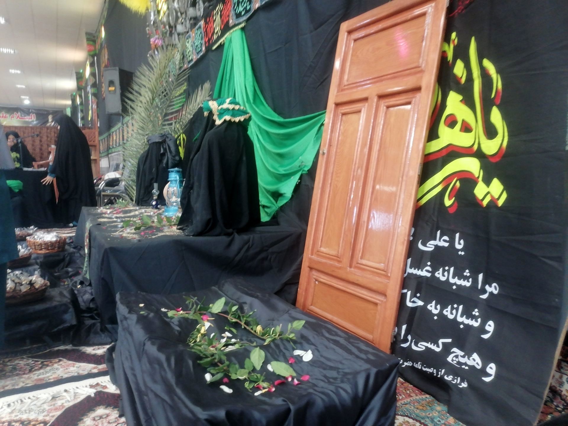 سوگواری دهه فاطمیه ویژه دانش آموزان آموزشگاه زهرا عبداللهیان ارغا 