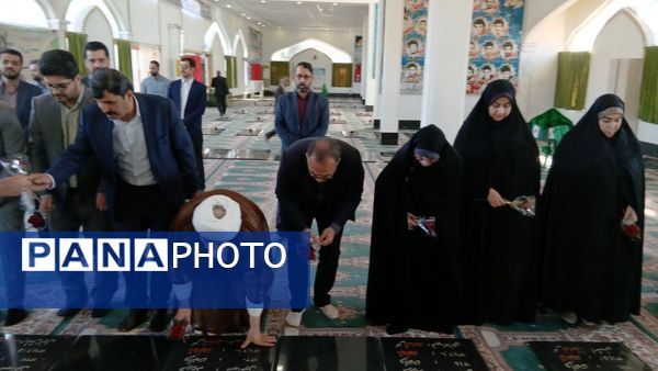 عهدی دوباره با شهیدان در گلزار شهدای املش