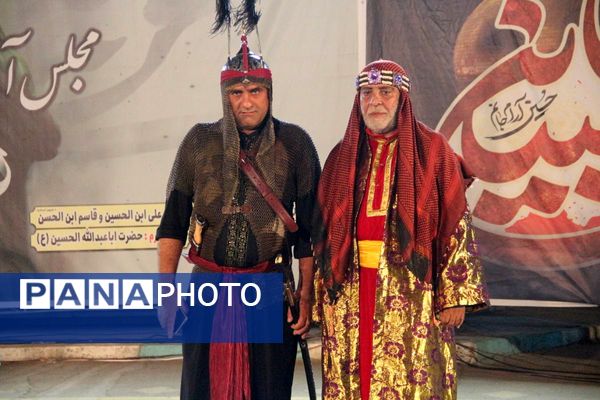 شب چهارم  تعزیه‌خوانی مدرسه الغدیر قیامدشت