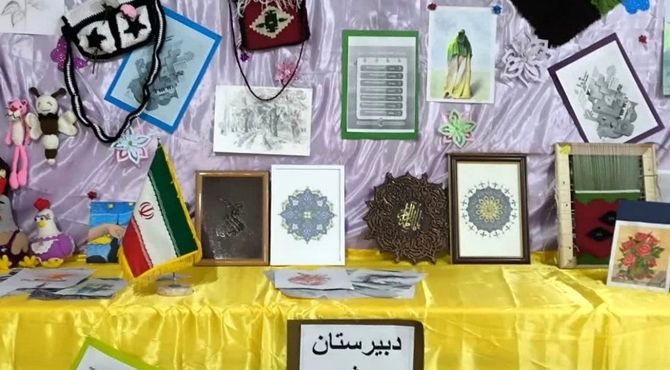 افتتاحیه جشنواره هفته «ماها» در دبیرستان دخترانه بعثت ناحیه یک شهرری 