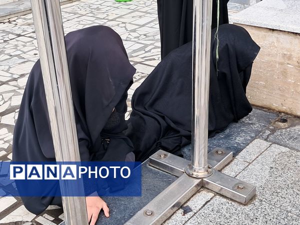 پیاده‌روی جاماندگان اربعین در قائمشهر 