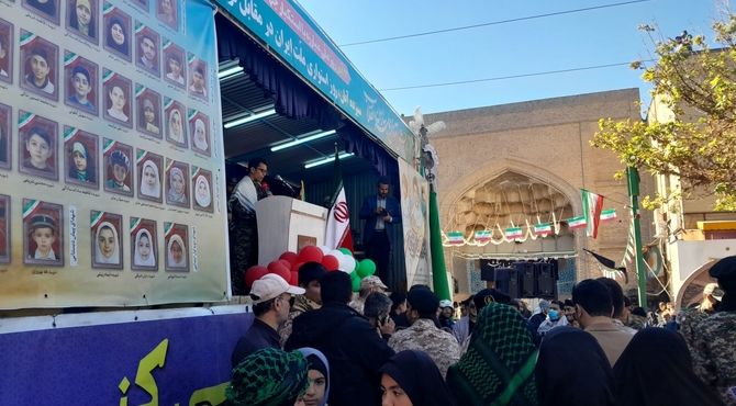 راهپیمایی 13آبان روز ملی استکبار ستیزی در نیشابور 