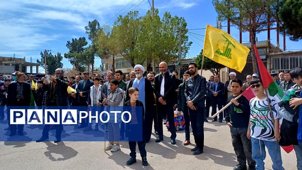 حضور گسترده مردم جاجرم در راهپیمایی روز قدس