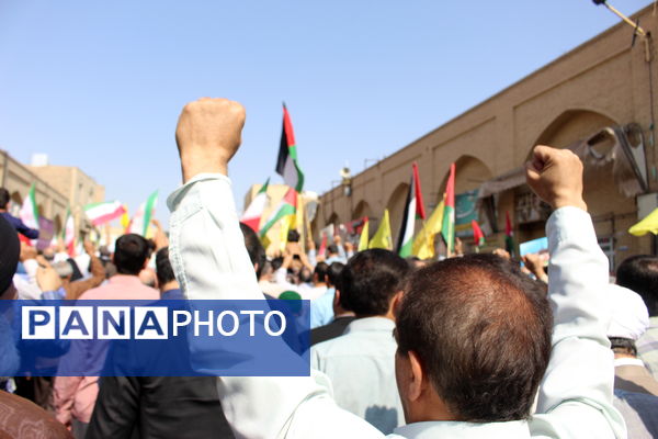 راهپیمایی بشارت نصر یزد