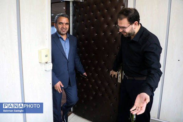بازدید احمد محمودزاده معاون وزیر آموزش و پرورش از خبرگزاری پانا