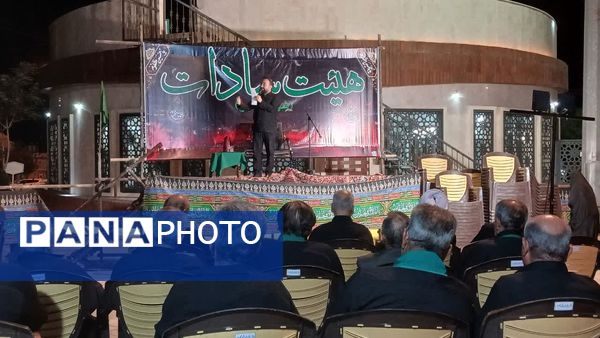 برگزاری مراسم عزاداری شب ششم ماه‌محرم در شهر نیم‌‌ور