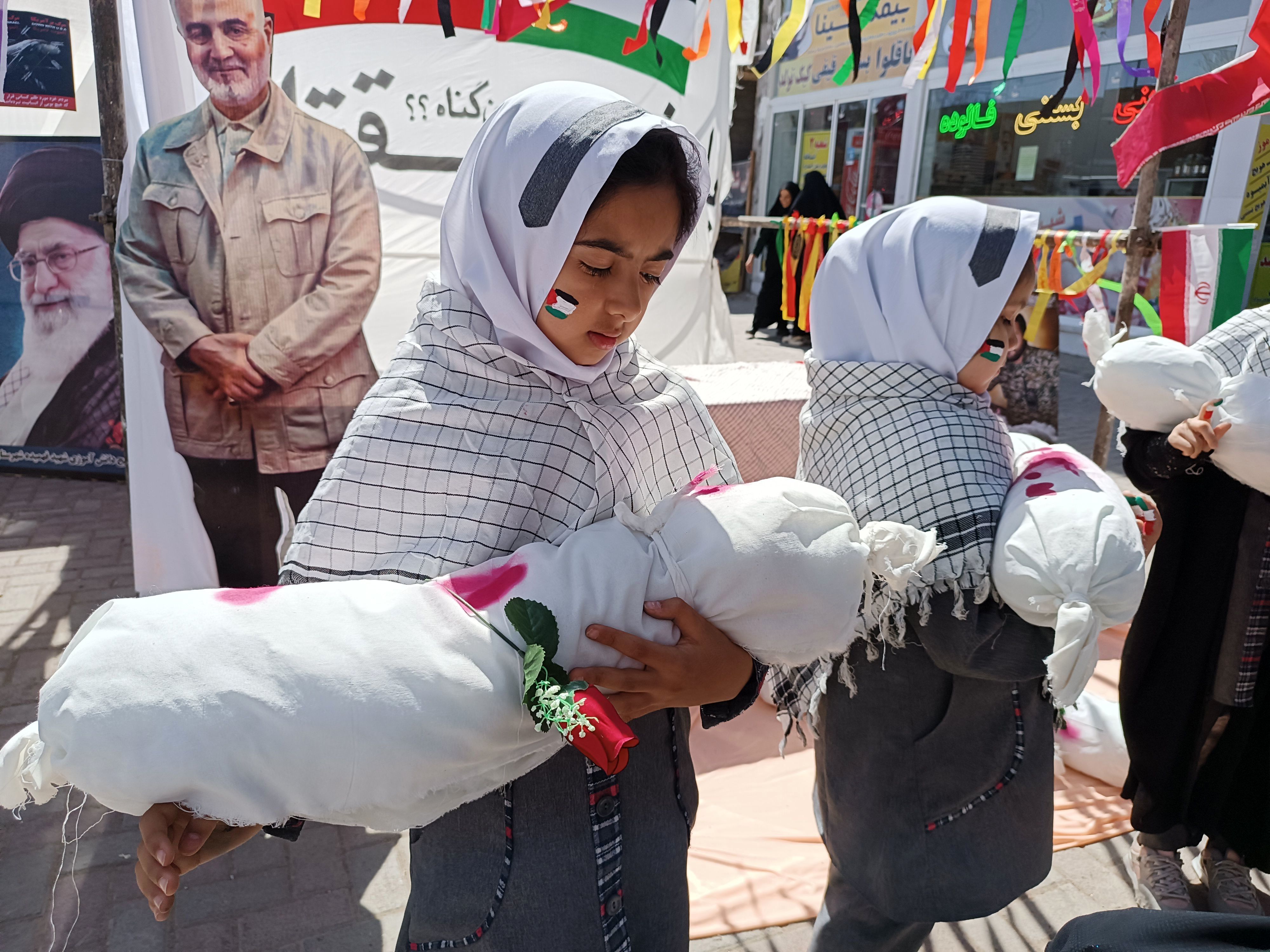 حضور مردم باخرز در راهپیمایی روز قدس و حمایت از فلسطین اشغالی