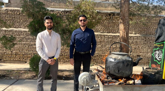 برپایی مجلس عزا در سوگ مظلومیت بانوی دو عالم در خانم