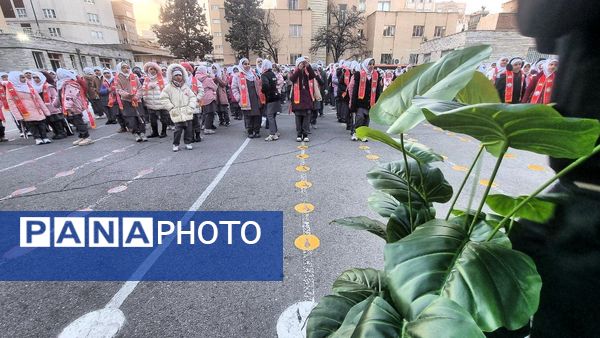 شروعی به شکوه صبحگاهی دبستان صائب تبریز