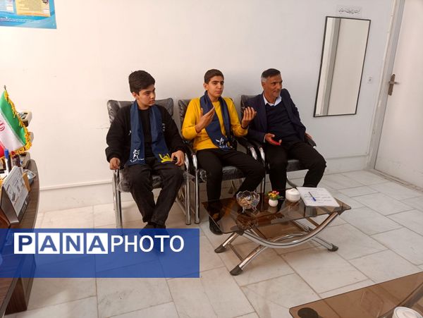 برگزاری اولین جلسه شورای دانش‌آموزی دبیرستان پسرانه متوسطه اول سما شهرستان کاشمر 