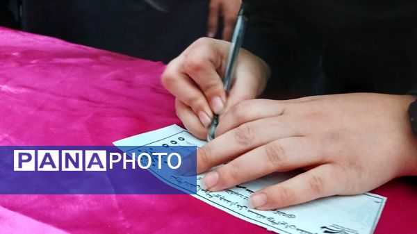 انتخاباتی منظم و پرشور در هنرستان جنت فارسان  