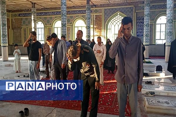 مراسم بزرگداشت و گرامیداشت یاد و خاطره دو تن از شهدای شهر بار نیشابور