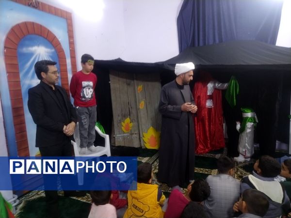 مراسم عزاداری حضرت زهرا (س) در دبستان پسرانه فضیلت 